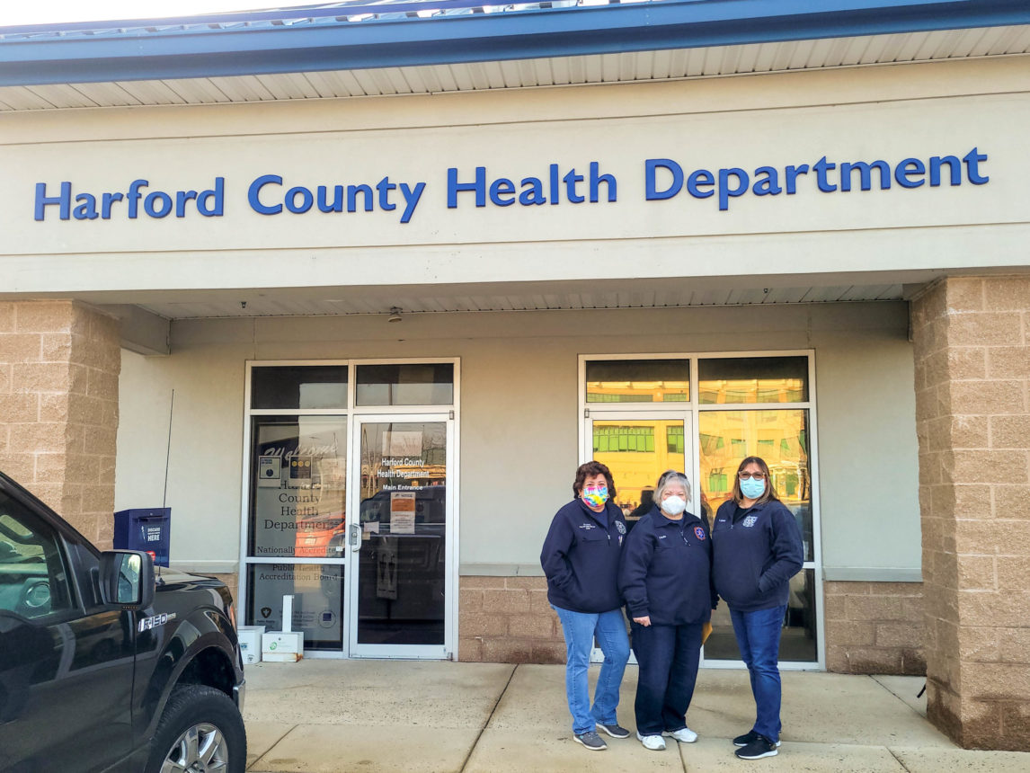 Harford County Volunteer Fire and EMS Association Members Administer COVID-19 Vaccines to Homebound
